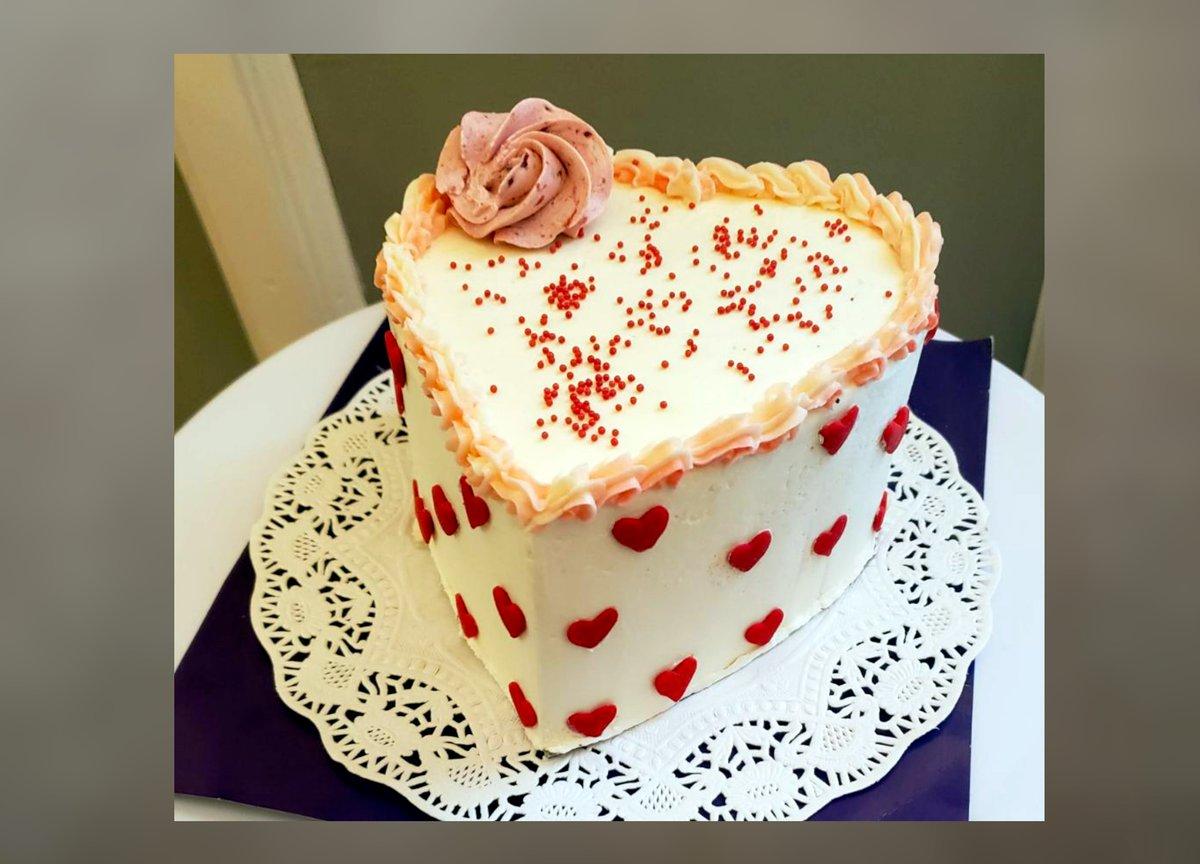 Heart Shaped Cake for Two